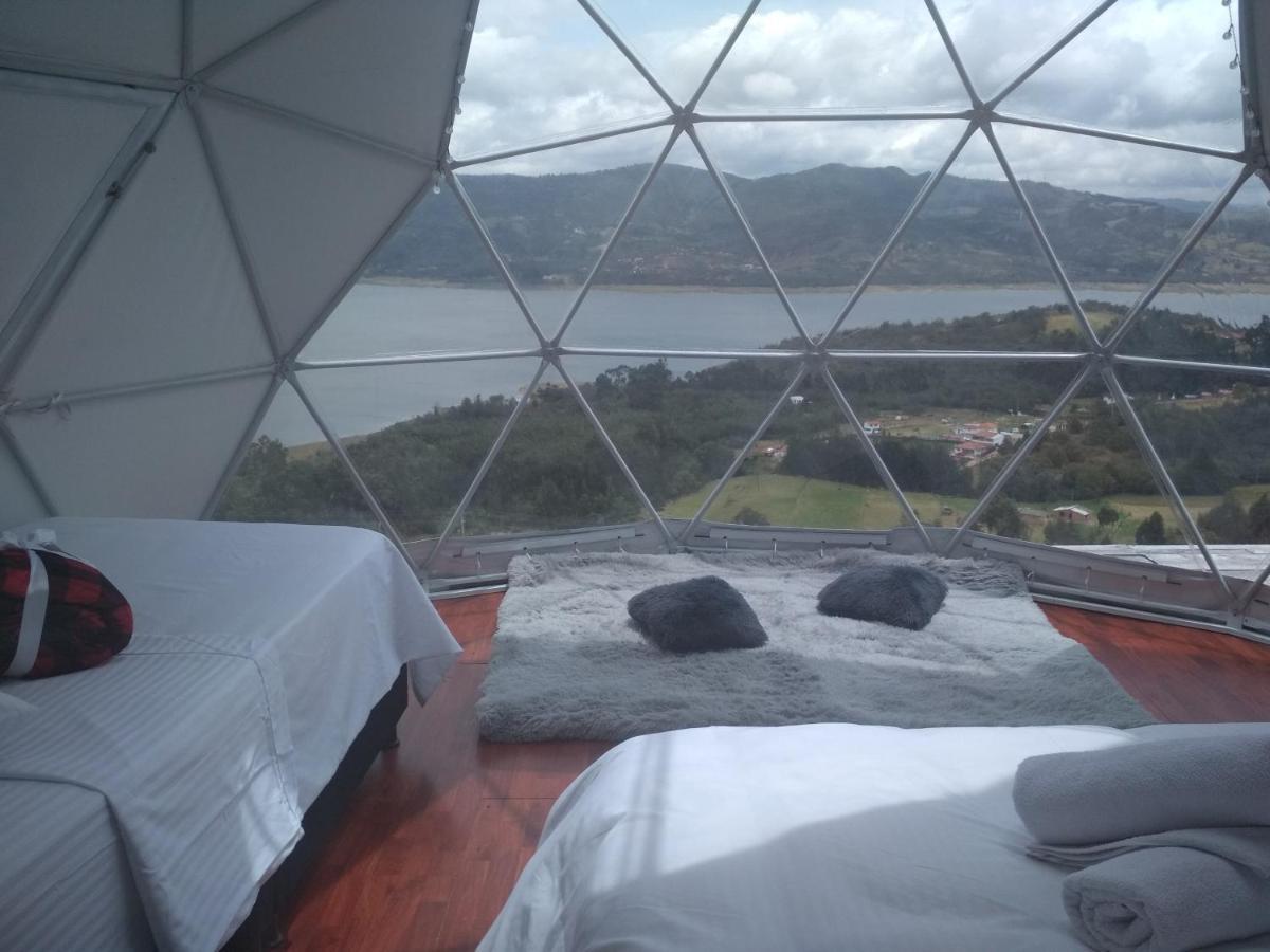 Glamping Wayra Villa Guatavita Kültér fotó