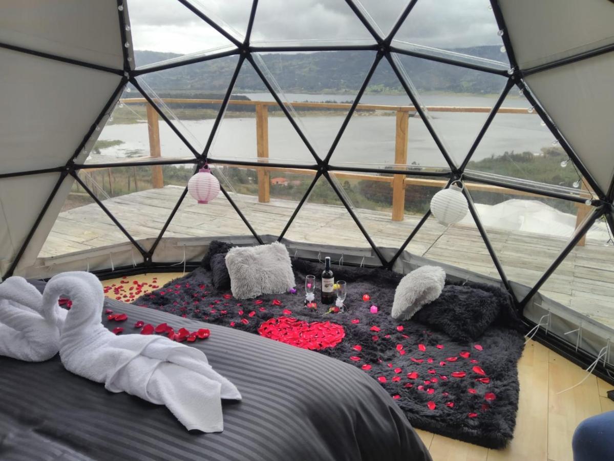Glamping Wayra Villa Guatavita Kültér fotó