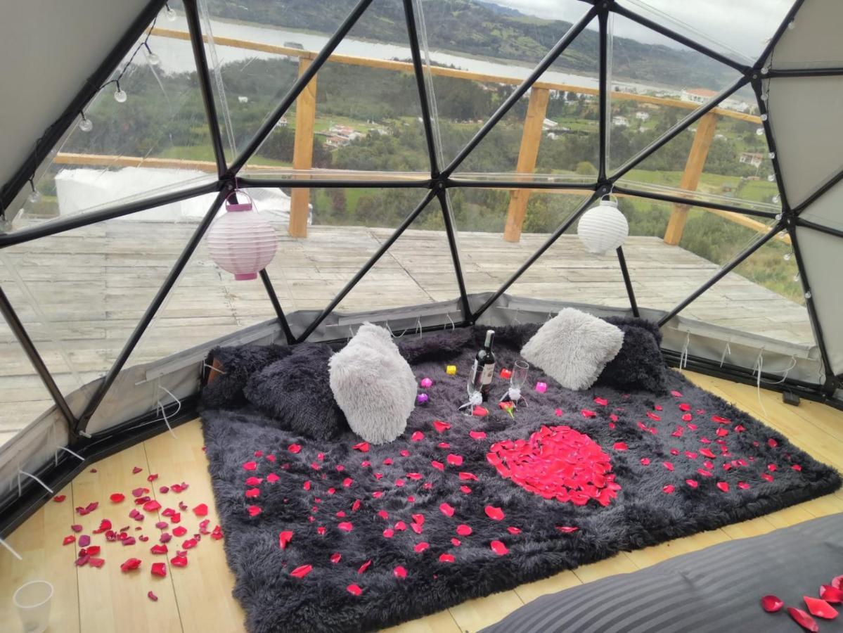 Glamping Wayra Villa Guatavita Kültér fotó